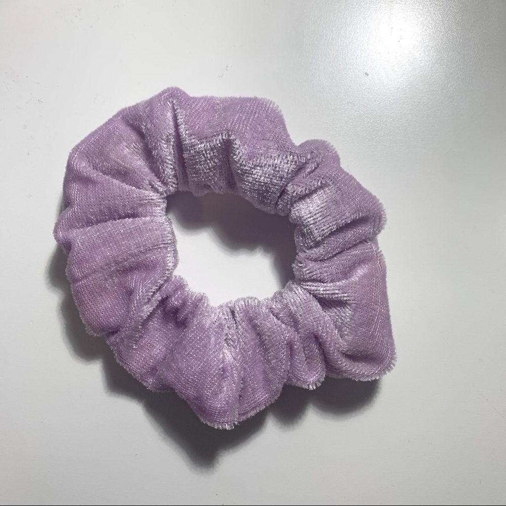 Light Purple Velvet Scrunchie
